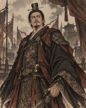 何进人物图版