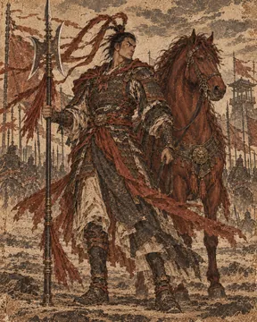 吕布人物图版