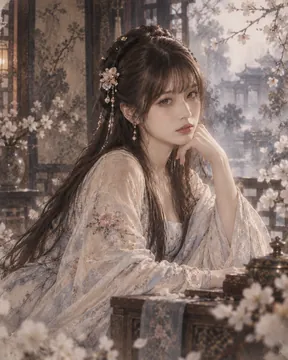 王美人人物图版